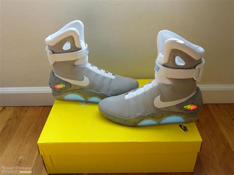 back to the future replica shoes ebay|nike mag shoes for sale.